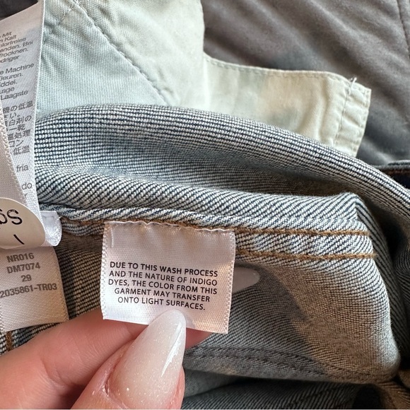 Madewell The 90s Capri Jean Cayer Wash Blue Cropped Women’s Size 29 - Picture 8 of 13